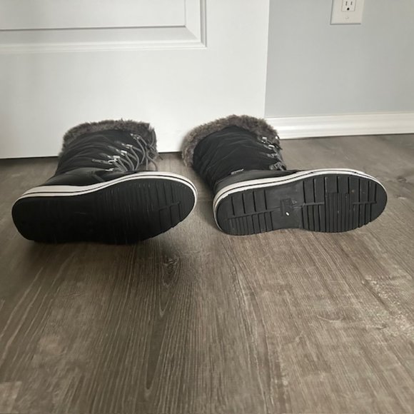 Cougar Vesta Faux Fur Collar Knee High Snow Boot - Picture 7 of 7